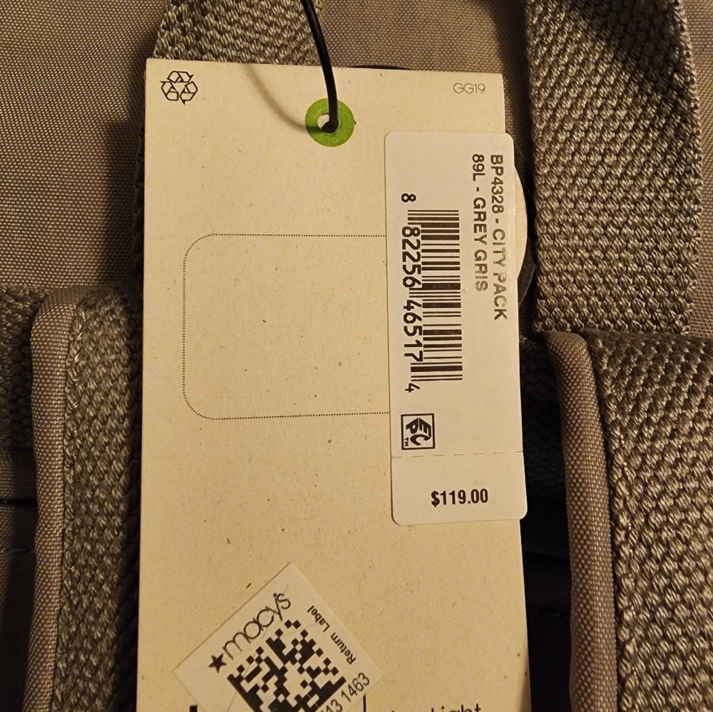 Kipling City Pack Backpack (Grey Gris) - image 7